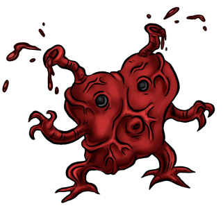 I had a hell of a time coming up with a backstory for this thing. I drew it last year but I figured Valentine's Day would be a good time to post it. Heartling01