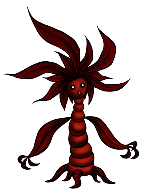 Protip, monster designers: not every plant monster has to be green. Vegeclaw01
