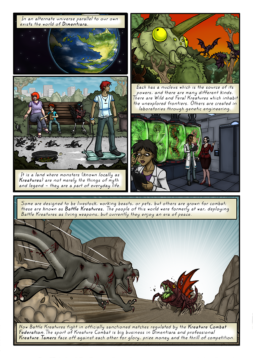 Every panel on this page is an establishing shot, and each one took me about a day to draw. Since then I&#039;ve developed a more efficient process. 