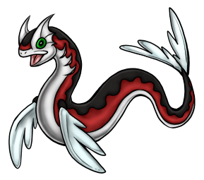 Ogofish was also specifically designed with Kristy in mind. She needed an aquatic Kreature so decided to come up with something serpentine and elegant. I gave it more of an amphibian vibe so it would feel distinct from Dennis' Scuthon. Ogofish01