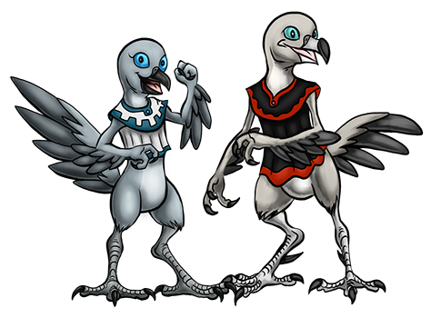 Prettymuch every SciFi/Fantasy series with sapient nonhumans will have a "proud warrior race" at some point. Originally mine were the Silarcs but I decided that it would be more interesting to have the conventionally cute, "in harmony with nature" race also be formerly aggressive warmongers. They're like Orcs and Elves rolled into one! duhdorians01