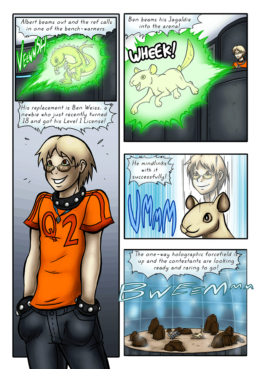 Stating Ben&#039;s age was a deliberate choice: because the characters will grow older as the story progresses, it made no sense to list their ages in the cast page, so I listed their birthdays instead. By learning the age of one character, the readers can compare birthdays to not only figure out how old everybody is supposed to be relative to each other but also how much time has passed in-comic.