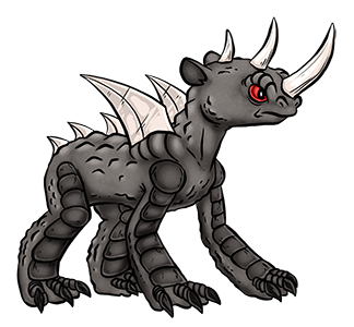 I didn't design Stampike and its meta form specifically for Wade. Originally I was going to give them to a different character but I felt they had very strong designs and that they'd be appropriately dynamic and flashy for Wade. Stampike