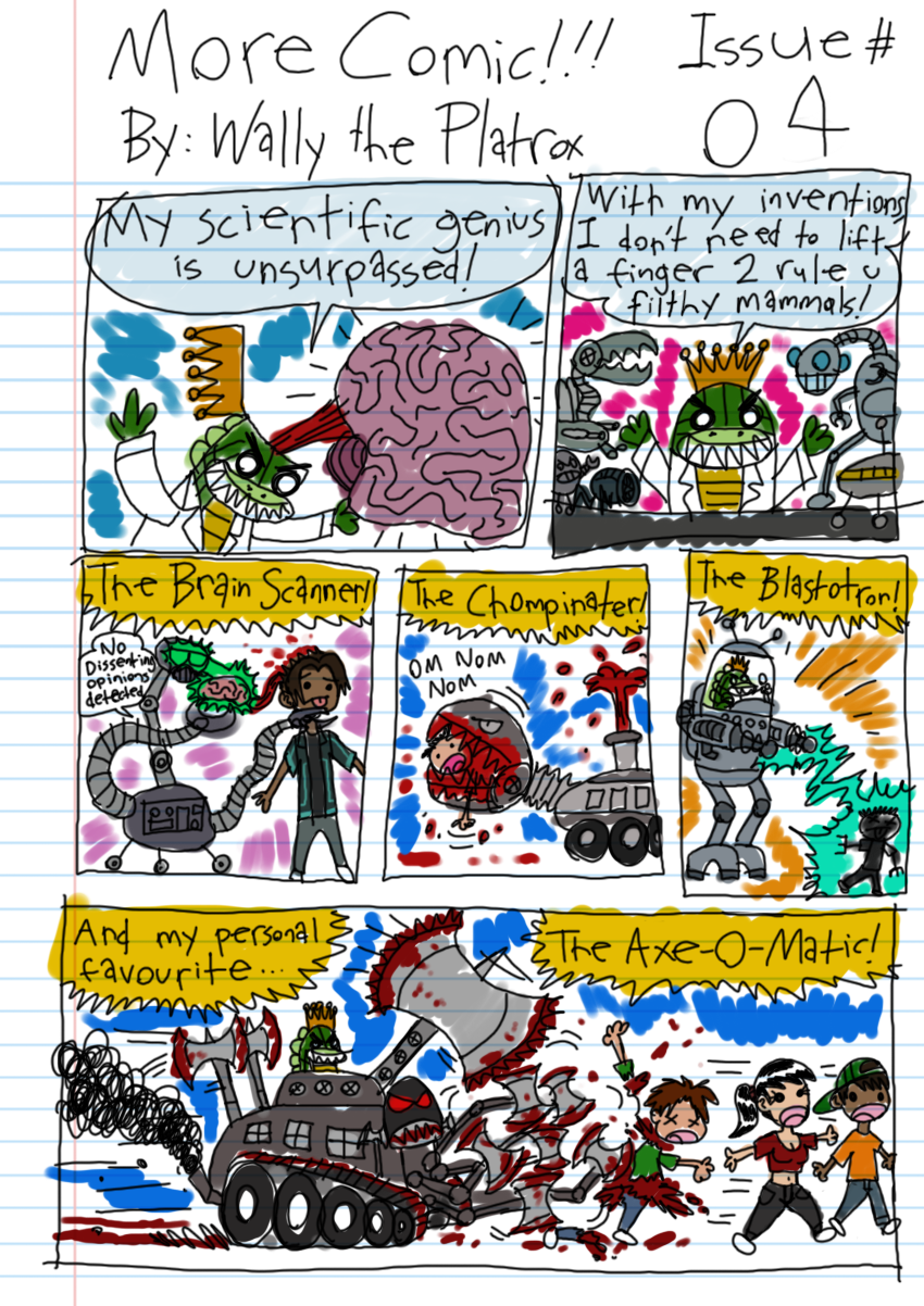 OOC: I like the Chompinator. Kinda wish I&#039;d made it into a Cyborg Kreature. 