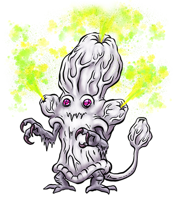 I have too many Kreatures based on animals. I'm sick of people calling them animals. So here's a fungus. sporoth01