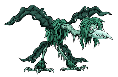 Not much to say about this one; its inspiration is obvious. I am pretty proud of how creepy I made it look, though.