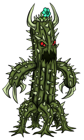 Megathorn was actually the first stage of this Kreature's life cycle that I designed. I just created Minithorn and Medithorn so it'd have something to metamorphose from.