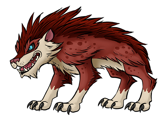 Beastrox isn't designed to resemble any specific carnivorous mammal. It combines attributes of bears, lions, hyenas, and Andrewsarchus.