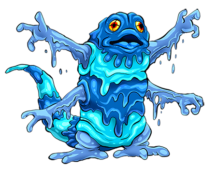 Blob monsters are really fun to draw.