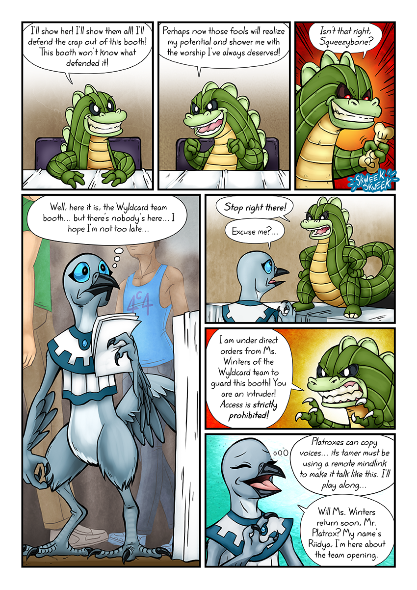 This is how Wally can talk without blowing his cover; most people just assume it&#039;s a parlor trick.