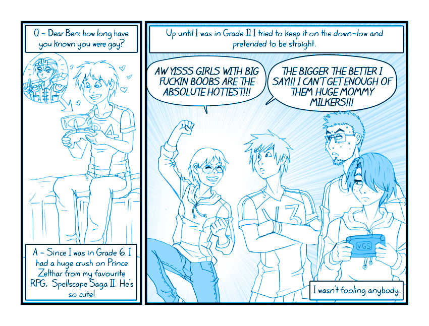 It&#039;s okay Ben, I didn&#039;t even realize I was bi until I was in my mid 20s!