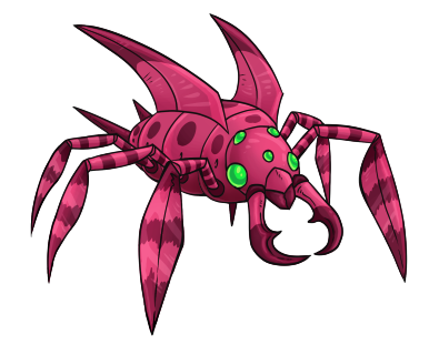 Haktar isn't based off any particular insect, though the mandibles bring <i>Manticora scabra</i> Tiger Beetles to mind.